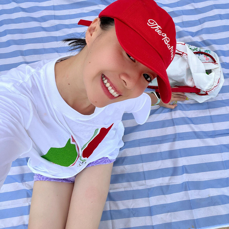 野餐垫沙滩垫露营必备用品高颜值郊游海边音乐节便携法式ins风