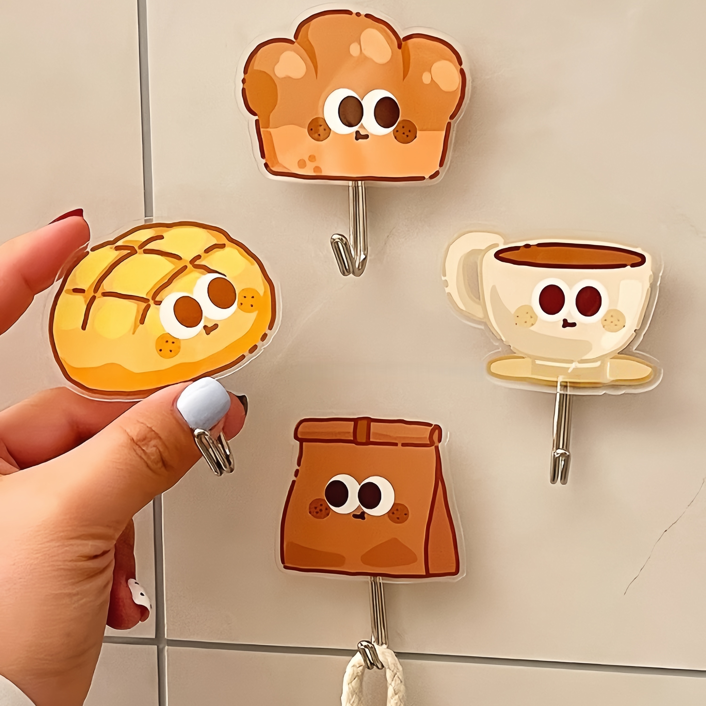 真的好喜欢新买的挂钩！