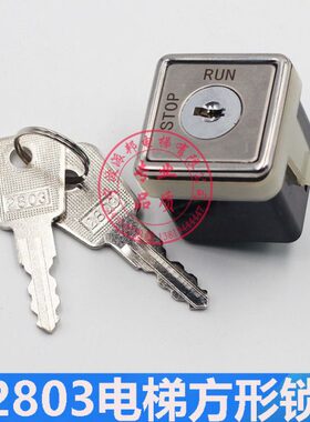 电梯基站锁 AK16电源锁 63904-B 2803电梯外呼锁 宁波宏大