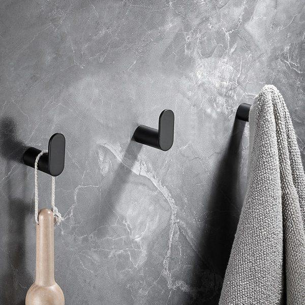 不锈钢挂钩粘胶强力门后免打孔简约玄关墙壁单钩浴室卫生间毛巾钩,家装主材,挂钩/挂衣钩,淘宝优惠券,粉丝福利购,淘宝优惠卷