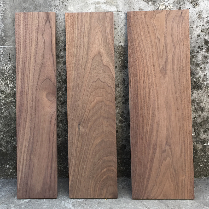 北美黑胡b桃木料FAS特级黑胡桃净材实木木材原木料黑胡桃规格木料