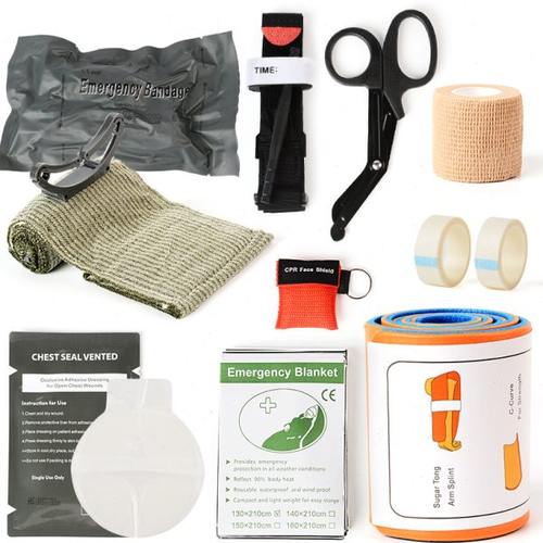 新户外野营登山便携多功能工具包地震求生应急包装备训练用品