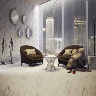 后现代简约轻奢组合沙发边几 阳台休闲喝茶沙发 休闲看书沙发边几