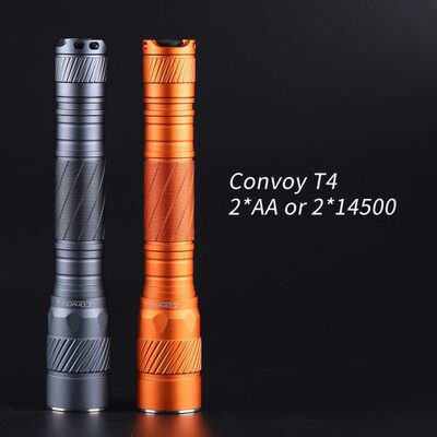 Convoy T4 手电筒 2*AA 2*14500 519A R9080 13组