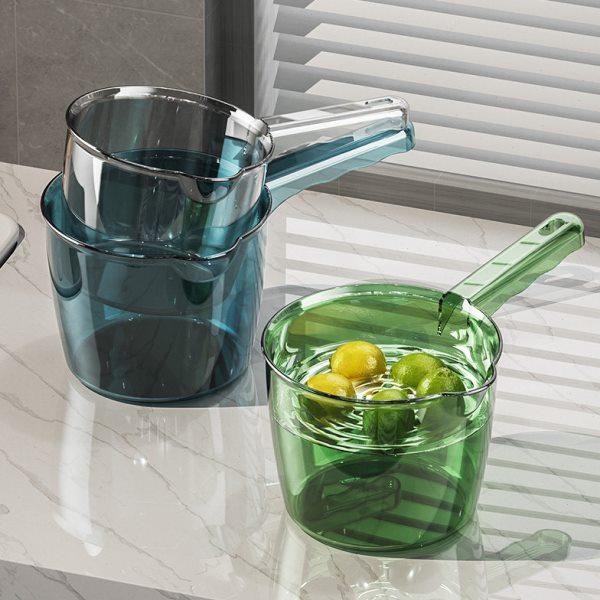 轻奢透明水瓢家用厨房摔不破水勺加深加厚长柄塑料大号创意水舀子,厨房/烹饪用具,水舀/水瓢,淘宝优惠券,粉丝福利购,淘宝优惠卷