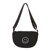 儿童帆布斜挎包男童潮酷休闲包包女童百搭字母单肩包外出游手机包