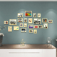 照片墙免打孔相片墙装 饰创意背景餐厅相框挂墙餐厅墙贴客厅组合