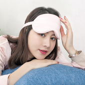 真丝睡眠眼罩睡觉遮光罩眼照神器男女眼带眼套冰袋冰敷眼睛罩蚕丝