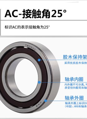 ZWZ瓦房店轴承71907 71908 71909 71910 71911 71912 71913 AC/C