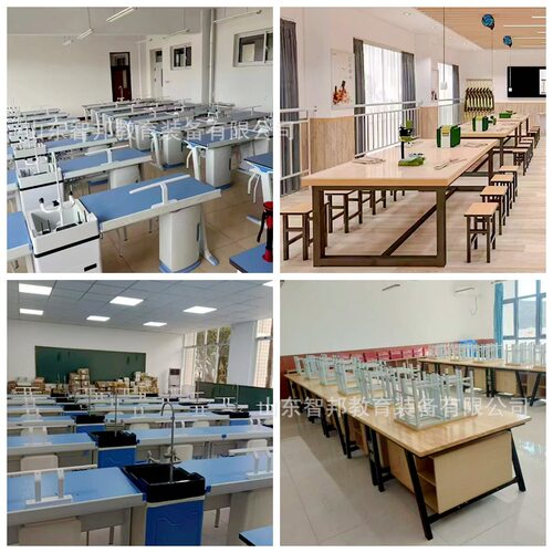 中小学生实验室物理化学生物实验桌科学探索桌新型铝塑实验桌工厂