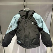 安踏2025冬季 新款 352618601男大童宽松少年顽家潮流羽绒两件套