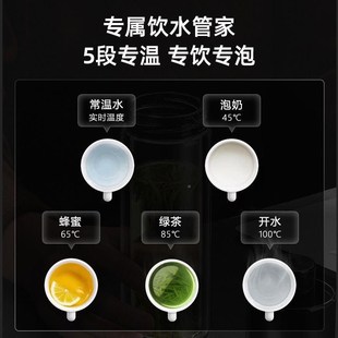 家用饮水机净水器一体挂机下置水桶调温 纽米线速热974管饮机壁式