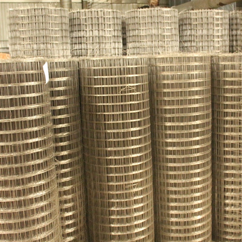 热镀锌铁丝网围栏钢丝网养殖网护栏阳台防护防鼠小孔W电焊网镀锌