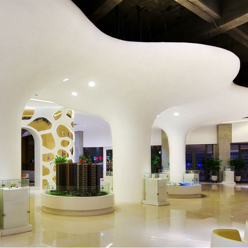 GRG生产GRG吊顶吧台sgrg墙面旋转楼梯grg背景墙加工定制包安装