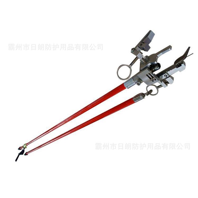 电力施工J型线夹安装杆10KV摇把传送导杆配电线路绝缘杆式装拆器