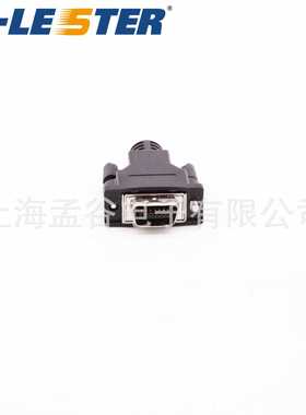 孟莱司特高密度scsl连接器Hpcn 14公头塑壳装配焊接螺丝式