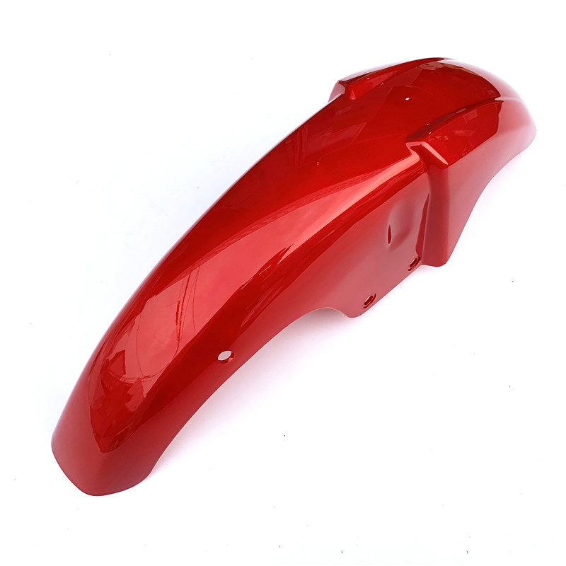 适用钻豹HJ125K/K-2/2A/3Ax银豹HJ125-7A/7C/7D前泥板挡泥板挡水