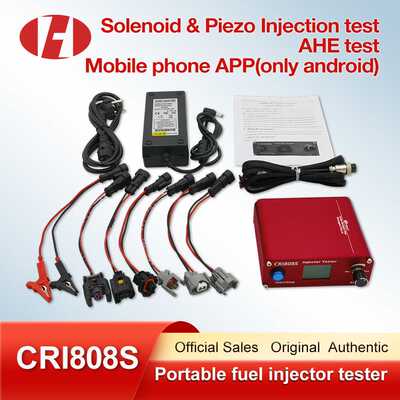 CRI808S Piezoelectric Common Rail Injector Tester传感器