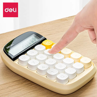 得力计算器办公室用女神款