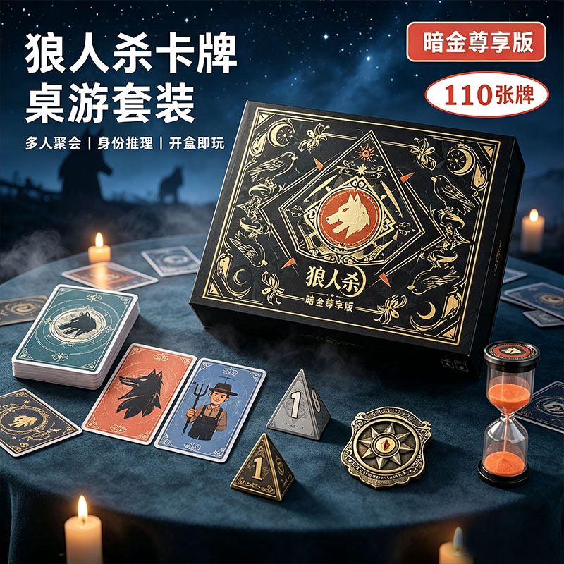 2026正版狼人杀卡牌桌游道具牌图片