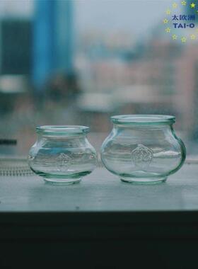 德国制造WECK玻璃Schmuck密封罐酸奶腌菜真空储存罐含橡胶圈缸夹