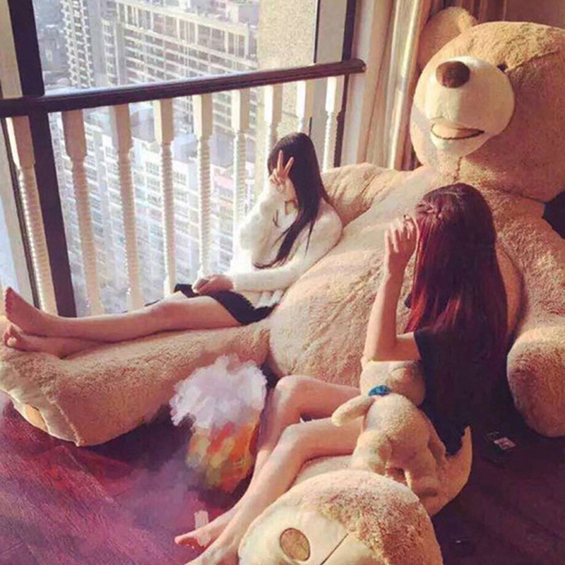 大熊超大号2米公仔抱抱熊娃娃毛绒玩具女生巨型睡觉玩偶抱枕