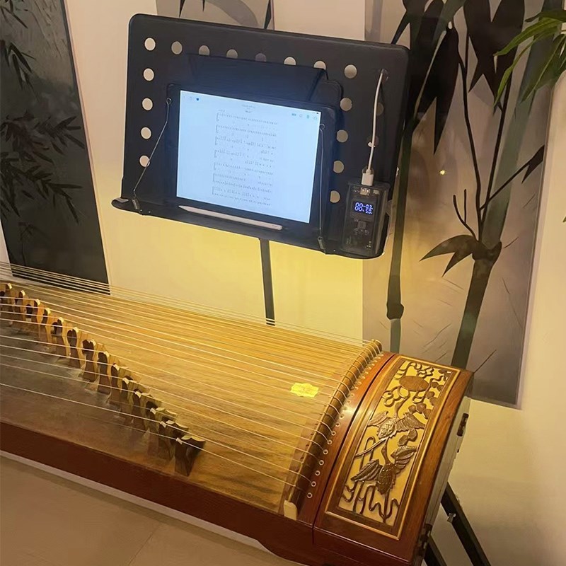 古筝不落地乐谱架不占地可携式可拆卸培R训教学曲谱架子