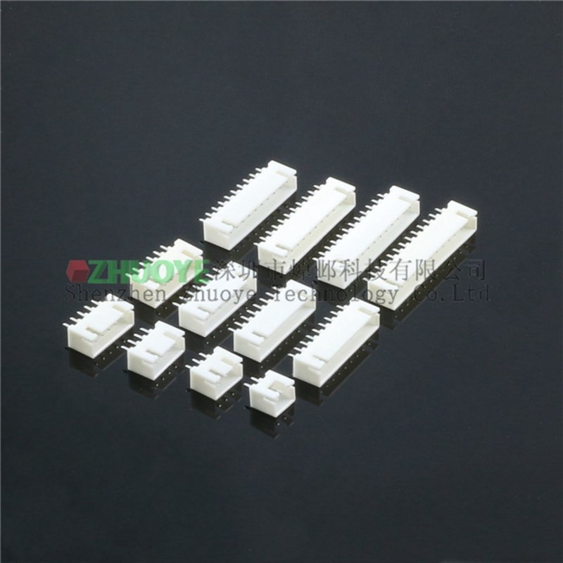 50个 连接器 XH254 直插针座u直针座 XH2P3P4P 5 6 7 8 10P20P