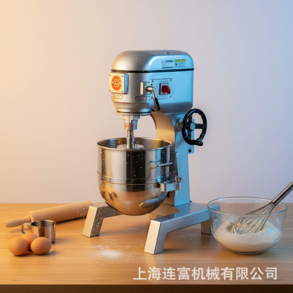 现货15升打蛋机 不锈钢食品搅拌机商用15L和面馅料搅拌打蛋一体机