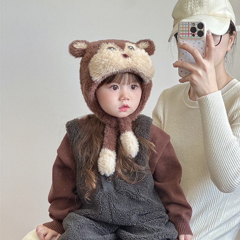 婴幼儿护耳防风保暖雷锋帽