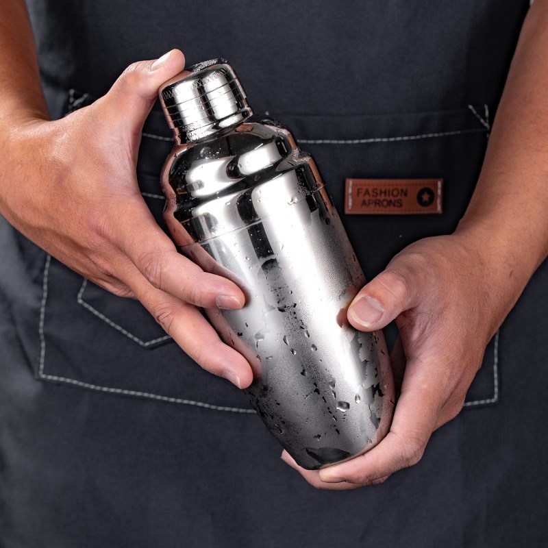 304不锈钢雪克杯摇酒器 鸡尾酒调E酒摇酒壶冰摇杯手摇调酒用具工