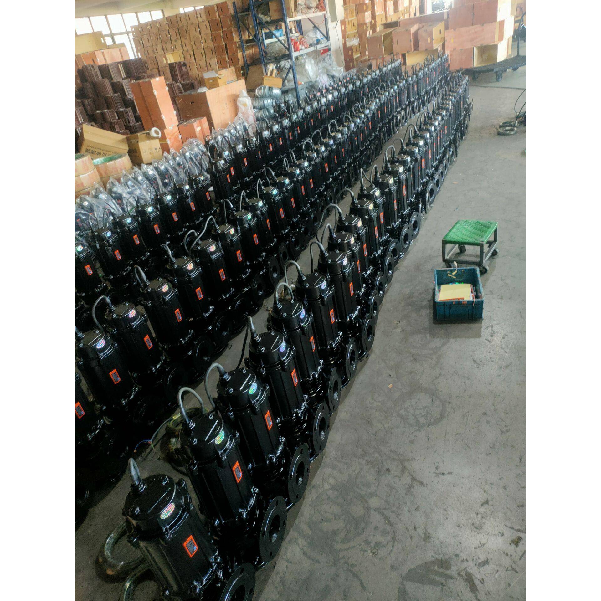 WQ潜水污水泵大流量无堵塞排污泵JYWQ地下室工程潜污泵农用泥浆泵