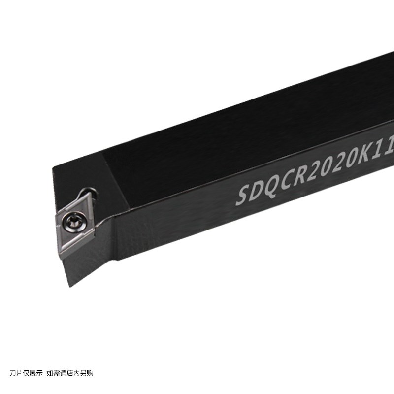 数控车刀外圆刀杆107.5度菱形SDQCR2020K11 2525M11车床机夹刀架