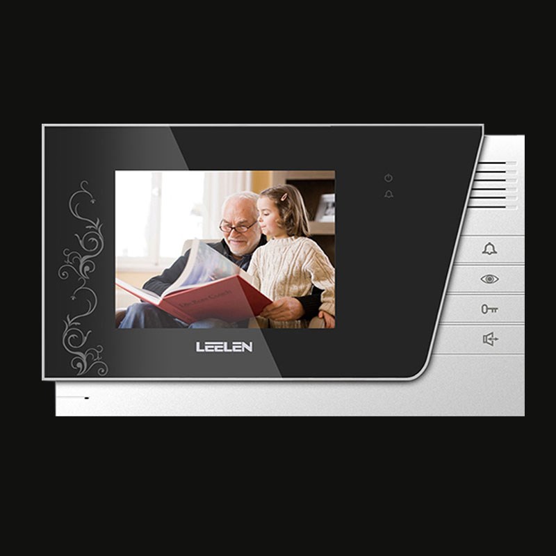 leelen 立林科技 V-26彩色4寸可视分机L8-5004VCW(8)彩色可视门铃