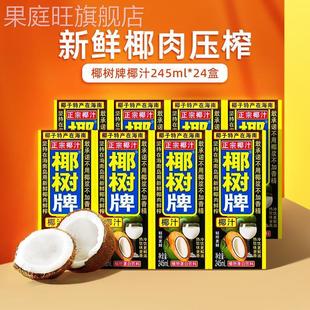 椰汁果汁饮料利乐包245ml*12/24盒整箱装植物蛋白椰奶海BY