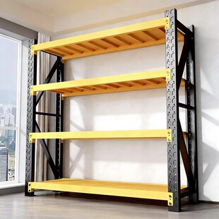 货架置物架多层商用架子超市储物架落地收纳架超强承重快递展示柜