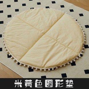 棉质加厚家用行垫可机洗儿童布质地垫游戏垫防滑隔凉 帐篷四季