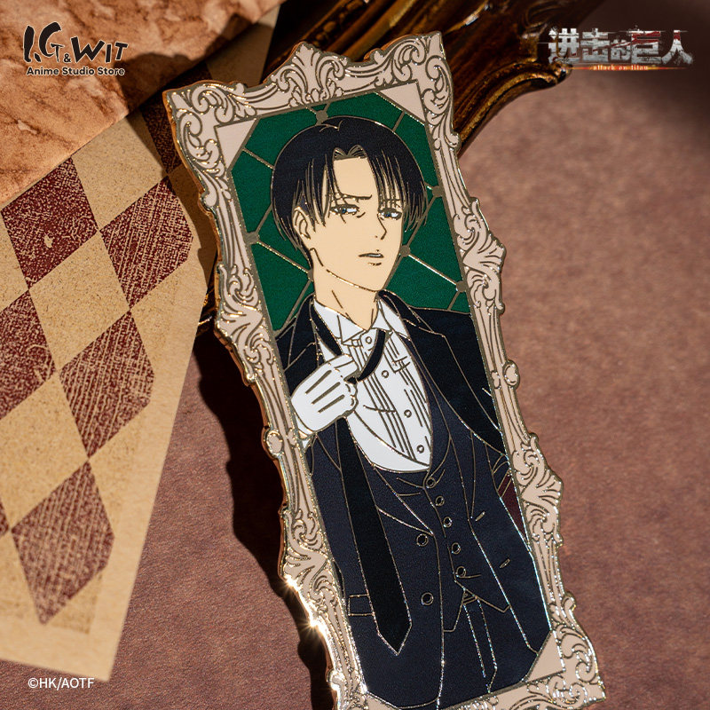 I.G WIT 进击的巨人 Noble Duties 金属冰箱贴 撤退的矮人周边