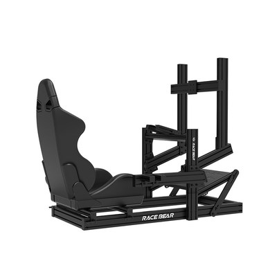 五分科技EVO Lite铝型材支架赛车模拟器座椅图马斯特 速魔fanatec