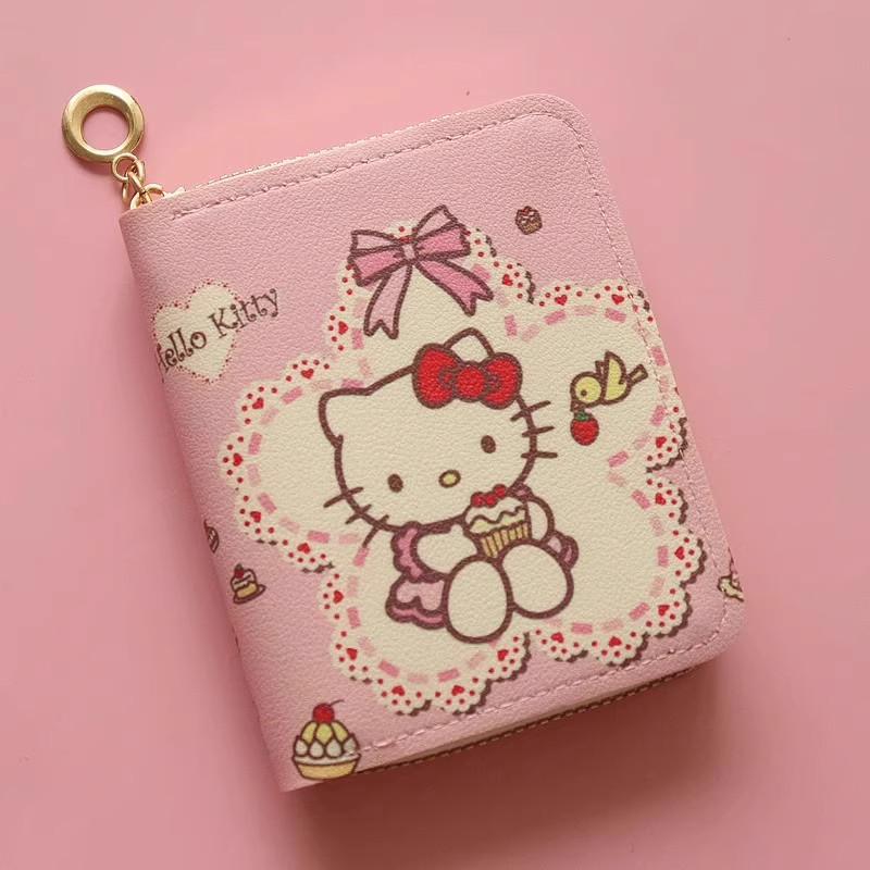 卡通hellokitty女生银行卡硬币包零钱袋迷你可爱拉链创意时尚钱包