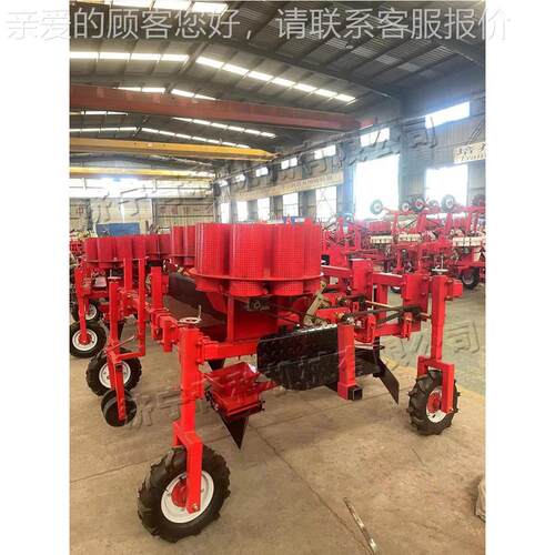 蔬果苗木多移UFD栽机 后置式农行田秧种植机小型大 棚辣椒苗栽苗
