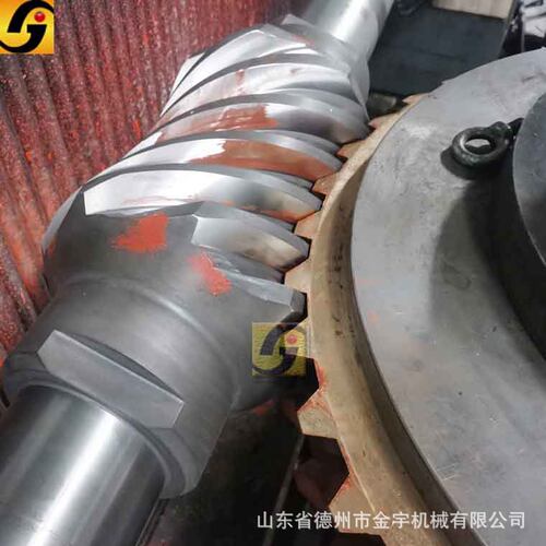 厂家批量定制大模数蜗轮蜗杆中心距减速比金宇