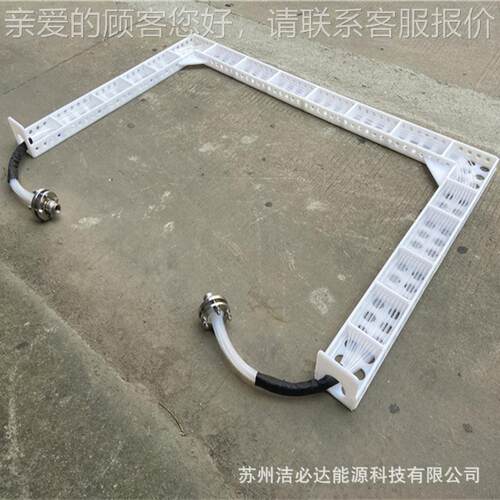 废气塔防结冰氟蒸汽热水循环JBDA-SF-加温温升加铁龙耐酸碱换热器