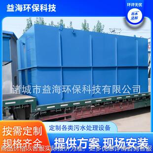 造纸污水处理设备 气浮机 污水处理设备 一体化污水处理设备
