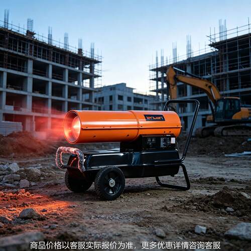 LN50KTCE50KW燃油柴油力暖暖风机LENUAN跨境出口大功率工地热风炮