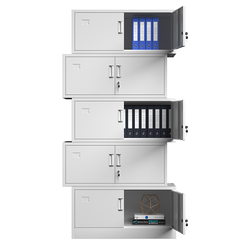 文件柜铁皮柜单节顶柜储物柜子带锁资料档案柜五节柜凭证柜文档柜