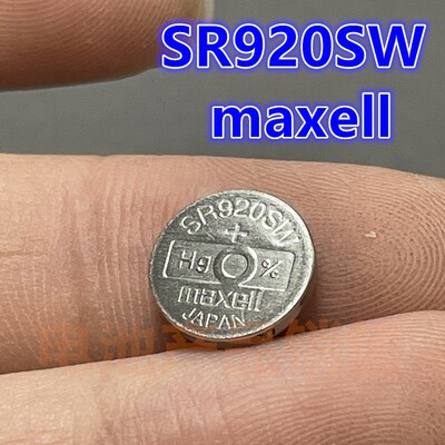 YD进口日本Maxell麦克赛尔万胜SR920SW/371/LR920/AG6氧化银电池