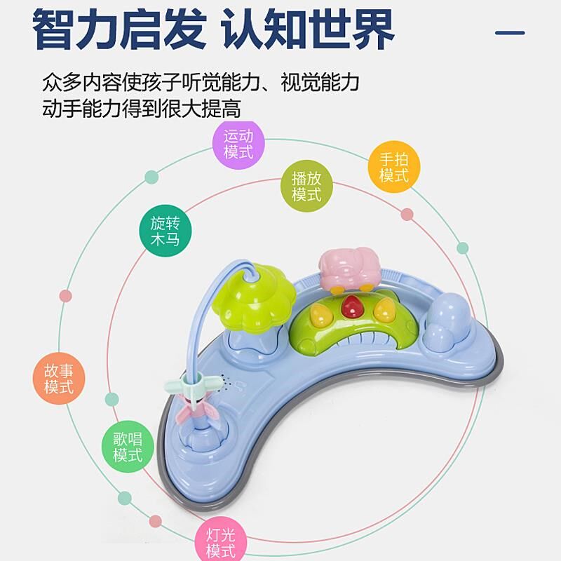 婴儿学步车防o型腿幼儿童宝宝手推车6-18个月多功能防侧翻男女孩