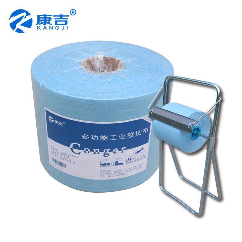 康吉工业无尘纸擦拭纸无尘布机器用大卷擦拭布机械除尘吸油纸20cm