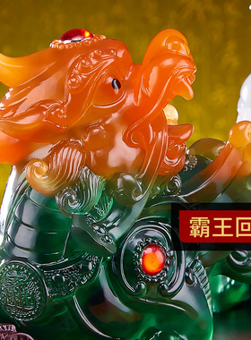 招财进宝貔貅摆件大号聚财皮丘白菜店铺开业送礼办公桌摆设装饰品